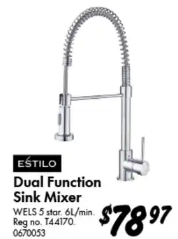 Bunnings Estilo dual function sink mixer offer