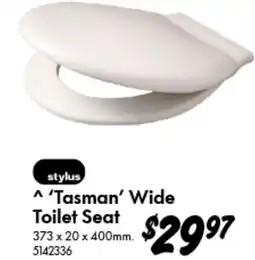 Bunnings Stylus Tasman Wide Toilet Seat offer
