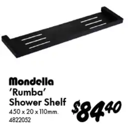 Bunnings Mondella Rumba Shower Shelf offer