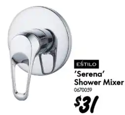 Bunnings Estilo serena shower mixer offer