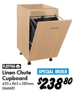 Bunnings Flatpax Linen Chute Cupboard offer