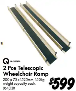 Bunnings Telescopic Wheelchair Ramp offer
