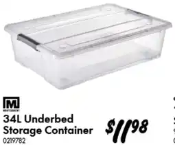 Bunnings Mentcomery Underbed Storage Container offer