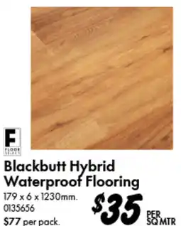Bunnings Blackbutt Hybrid Waterproof Flooring offer