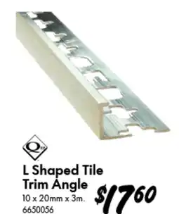 Bunnings L Shaped Tile Trim Angle offer