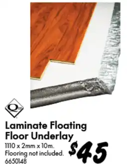 Bunnings Laminate Floating Floor Underlay offer