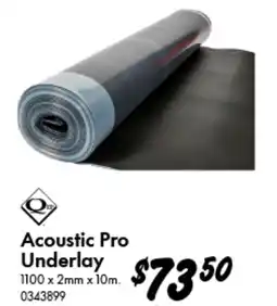 Bunnings Acoustic Pro Underlay offer