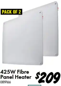 Bunnings 425W Fibre Panel Heater offer