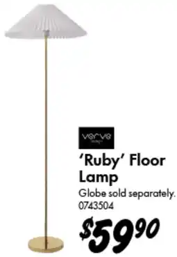 Bunnings Ruby Floor Lamp offer