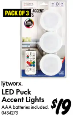 Bunnings lytworx LED Puck Accent Lights offer