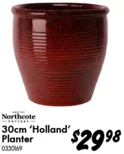 Bunnings Northcote 30cm Holland Planter offer