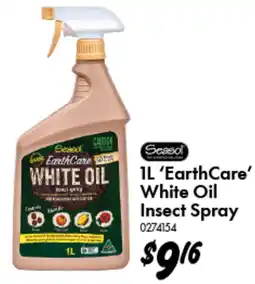 Bunnings Seasol Earth Care White Oil Insect Spray offer