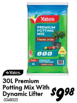 Bunnings Yates Premium Potting Mix With Dynamic Lifter offer