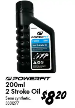 Bunnings POWERFIT 2 Stroke Oil offer