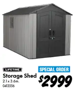 Bunnings LIFETIME Storage Shed offer