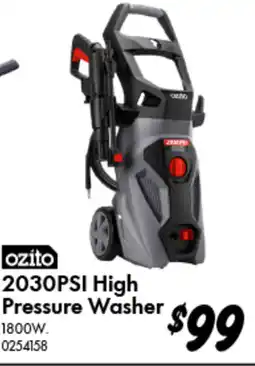 Bunnings ozito High Pressure Washer offer