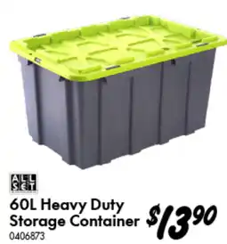 Bunnings ALL SET Heavy Duty Storage Container offer