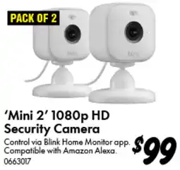 Bunnings 'Mini 2' 1080p HD Security Camera offer