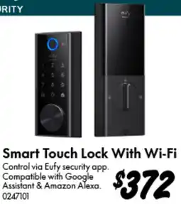 Bunnings Smart Touch Lock With Wi-Fi offer