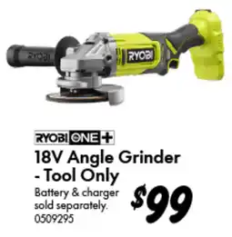 Bunnings 18V Angle Grinder -Tool Only offer