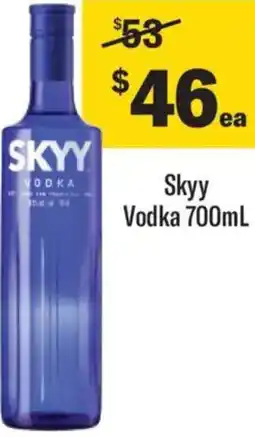 Liquorland Skyy Vodka offer