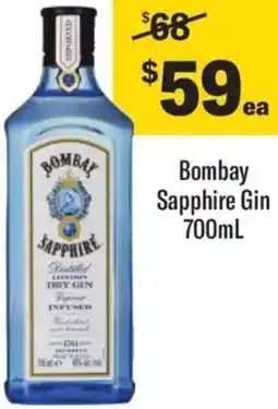 Liquorland Bombay Sapphire Gin offer