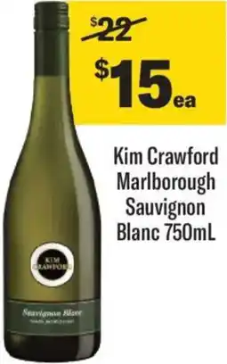 Liquorland Kim Crawford Marlborough Sauvignon Blanc offer