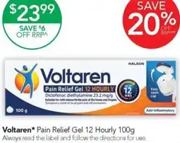 Terry White Voltaren offer