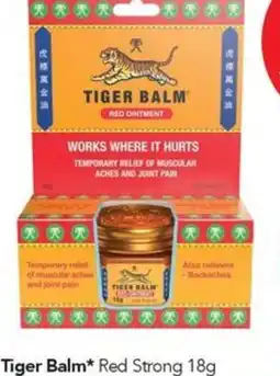 Terry White Tiger Balm offer