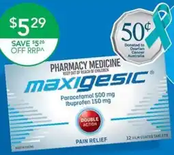 Terry White Maxigesic Paracetamol + Ibuprofen offer