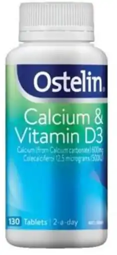 Terry White Ostelin Calcium & Vitamin D3 offer
