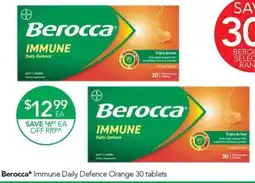 Terry White Berocca Immune Daily Defence Orange offer