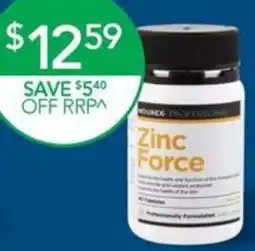 Terry White Nourex Professional Zinc Force offer