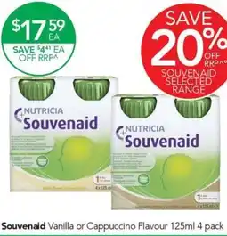 Souvenaid Vanilla or Cappuccino Flavour