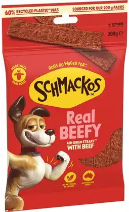 IGA Schmackos Strapz 200g Selected Varieties offer