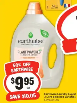 IGA Earthwise Laundry Liquid offer