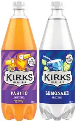 IGA Kirks 1.25 Litre Selected Varieties offer