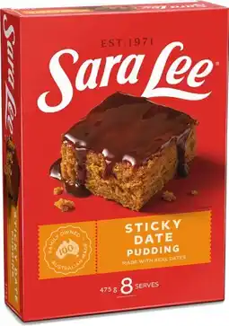 IGA Sara Lee Pudding 475g Selected Varieties offer