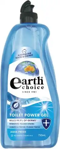 IGA Earth Choice Toilet Cleaner 750mL Selected Varieties offer