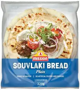 IGA Mission Souvlaki Bread 320g offer