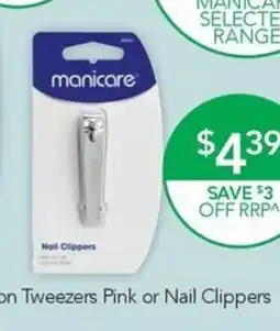 Terry White Nail Clippers With Nail File offer