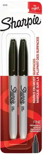 IGA Sharpie Fine Point Permanent Marker 2 Pack offer