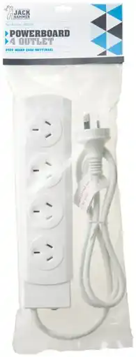 IGA Jack Hammer 4 Outlet Powerboard offer