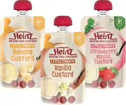 IGA Heinz Baby Food Pouch 120g Selected Varieties offer