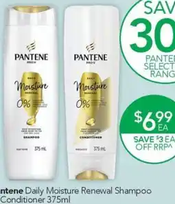 Terry White Pantene Daily Moisture Renewal Shampoo or Conditioner offer