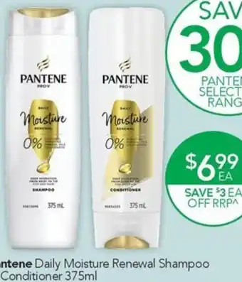 Terry White Pantene Daily Moisture Renewal Shampoo or Conditioner offer