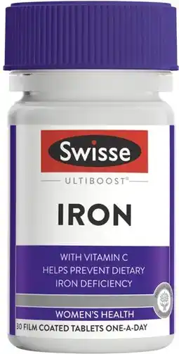 IGA Swisse Ultiboost Iron 30 Pack offer