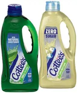 IGA Cottee’s Cordial 1 Litre Selected Varieties offer