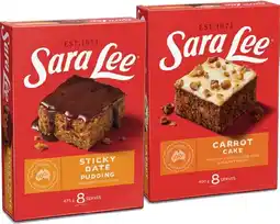 IGA Sara Lee Pudding 475g or Danish 400g Selected Varieties offer