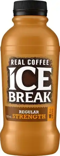 IGA Ice Break Real Coffee 500mL or Oak Flavoured Milk 600mL Selected Varieties offer